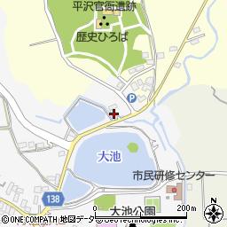 茨城県つくば市北条1450周辺の地図