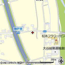 長野県松本市笹賀神戸3227周辺の地図