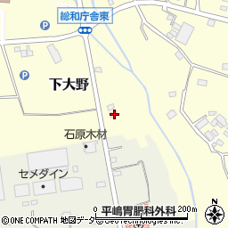 茨城県古河市下大野2161周辺の地図