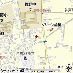 長野県松本市笹賀神戸3480周辺の地図