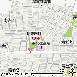 松本市　寿台児童館周辺の地図