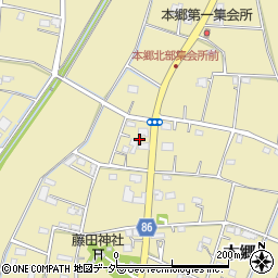 埼玉県深谷市本郷1681周辺の地図