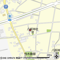 茨城県古河市東山田76周辺の地図