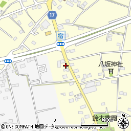 茨城県古河市東山田42周辺の地図