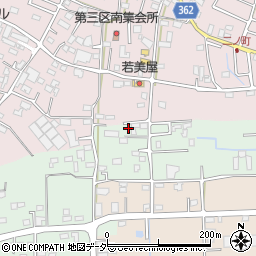 埼玉県行田市中江袋588-1周辺の地図