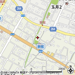 埼玉県熊谷市新堀334周辺の地図