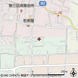 埼玉県行田市中江袋592周辺の地図