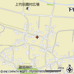 長野県東筑摩郡山形村上竹田5056周辺の地図