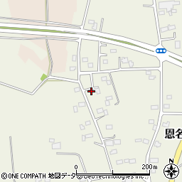 茨城県古河市恩名769周辺の地図