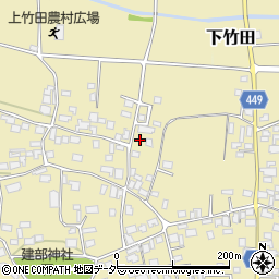 長野県東筑摩郡山形村上竹田5355周辺の地図