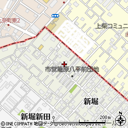 埼玉県熊谷市新堀1256-3周辺の地図