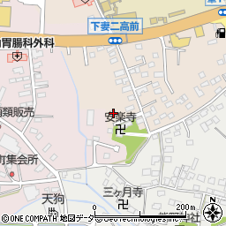 茨城県下妻市下妻乙418-4周辺の地図