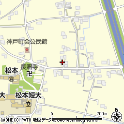 長野県松本市笹賀神戸3553周辺の地図