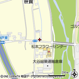 長野県松本市笹賀神戸7238周辺の地図