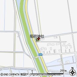 須加第五自治会四ッ家集会所周辺の地図