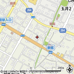 埼玉県熊谷市新堀351周辺の地図