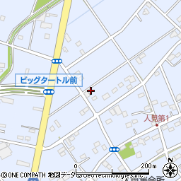 埼玉県深谷市人見45周辺の地図