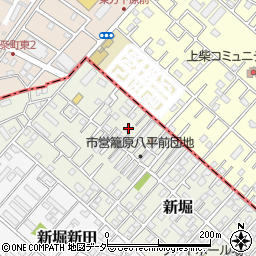 埼玉県熊谷市新堀1256-4周辺の地図