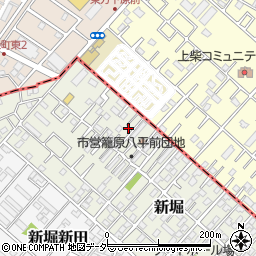 埼玉県熊谷市新堀1257-3周辺の地図