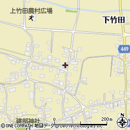長野県東筑摩郡山形村上竹田5346-1周辺の地図