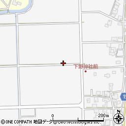 福井県坂井市三国町下野周辺の地図