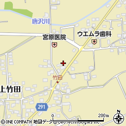 長野県東筑摩郡山形村上竹田5500-1周辺の地図
