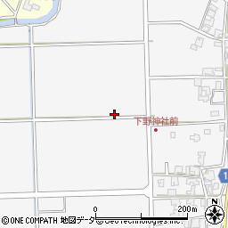 福井県坂井市三国町下野周辺の地図