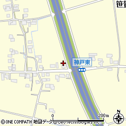 長野県松本市笹賀神戸2772周辺の地図