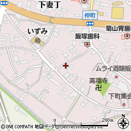 茨城県下妻市下妻丁310周辺の地図