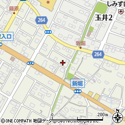 埼玉県熊谷市新堀352周辺の地図