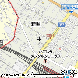 埼玉県熊谷市新堀1082-13周辺の地図