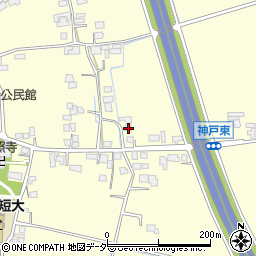 長野県松本市笹賀神戸3585周辺の地図