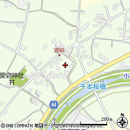 埼玉県本庄市児玉町高柳161周辺の地図