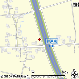 長野県松本市笹賀神戸2300周辺の地図