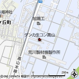 岐阜県高山市下切町149周辺の地図