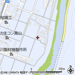 岐阜県高山市下切町100-1周辺の地図
