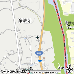 群馬県藤岡市浄法寺47周辺の地図