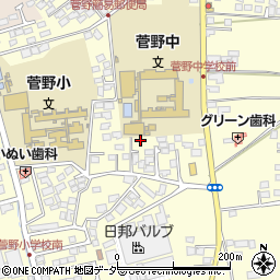 長野県松本市笹賀神戸3476周辺の地図