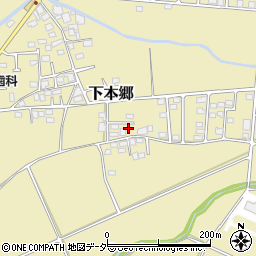 長野県東筑摩郡山形村上竹田5526-7周辺の地図