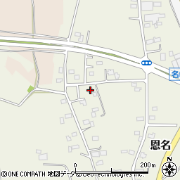 茨城県古河市恩名771周辺の地図