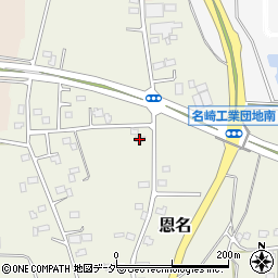 茨城県古河市恩名775周辺の地図