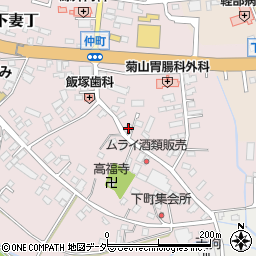 茨城県下妻市下妻丁73周辺の地図