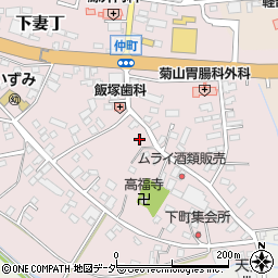 茨城県下妻市下妻丁272周辺の地図