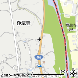 群馬県藤岡市浄法寺44周辺の地図