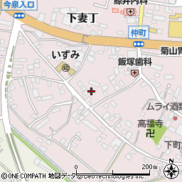 茨城県下妻市下妻丁324周辺の地図