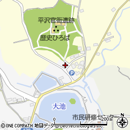 茨城県つくば市北条1446周辺の地図