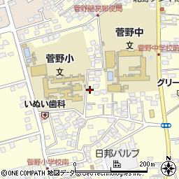 長野県松本市笹賀神戸3468周辺の地図