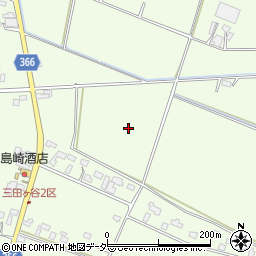 埼玉県羽生市三田ケ谷周辺の地図