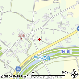 埼玉県本庄市児玉町高柳98周辺の地図