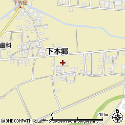 長野県東筑摩郡山形村上竹田5526-4周辺の地図